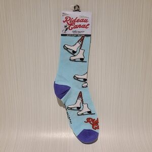 Rideau Canal Main & Local Socks One Size Fits Most Ice Skate Socks
